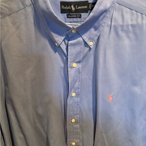 Ralph Lauren Light Blue Button Down Shirt